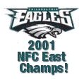 Eagles Win NFC East 2001