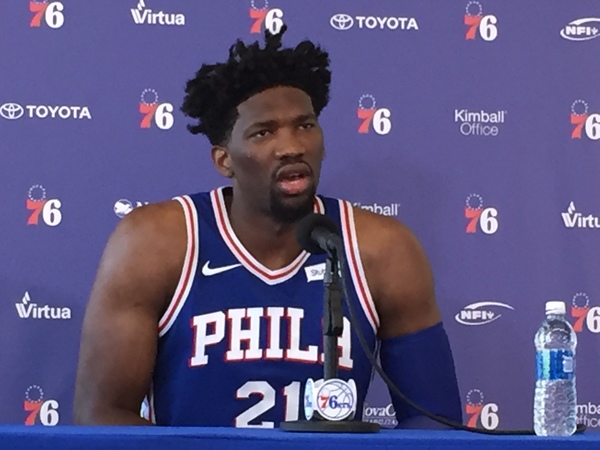 Sixers Embiid Off to a Blazing Start
