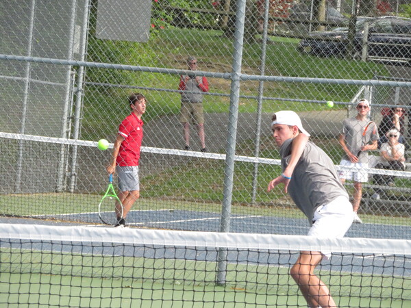 Lenape’s Milan Karajovic enjoying a dominant junior tennis season