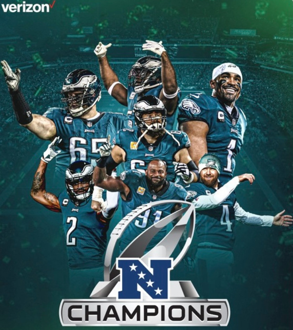 Eagles revert to their early season dominance in earning Super Bowl berth against Kansas City