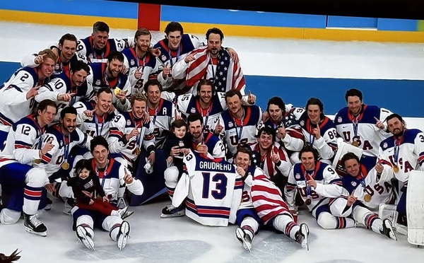 In Victory, USA Men’s Hockey Team Remembers South Jersey’s Johnny Gaudreau