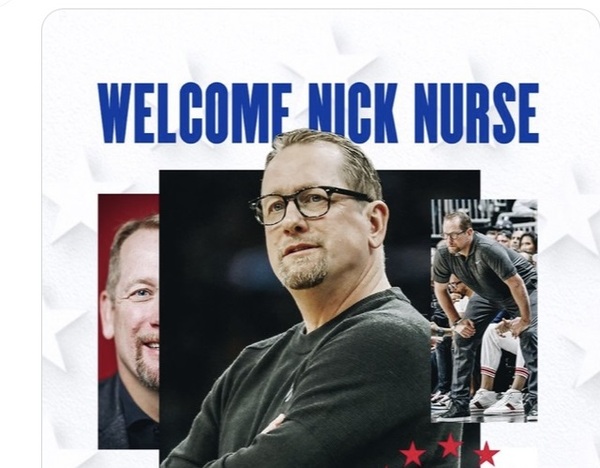 Nick Nurse looking for a repeat first-year performance with the 76ers