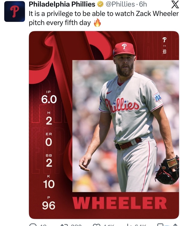 Looking at the Phillies  At The All-Star Break
