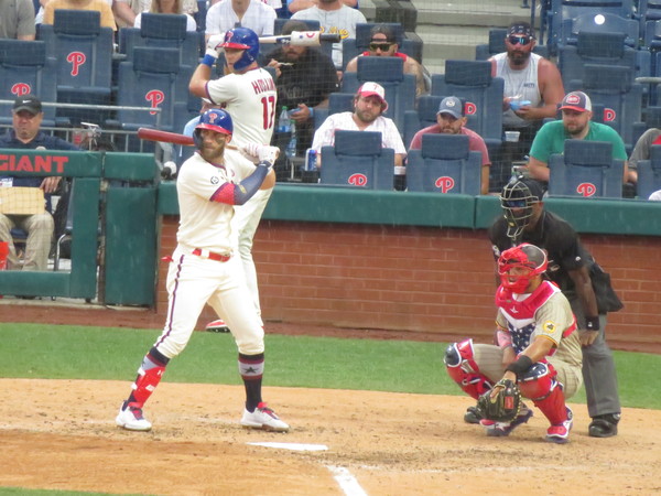 NL East opponents looking up at the Phillies