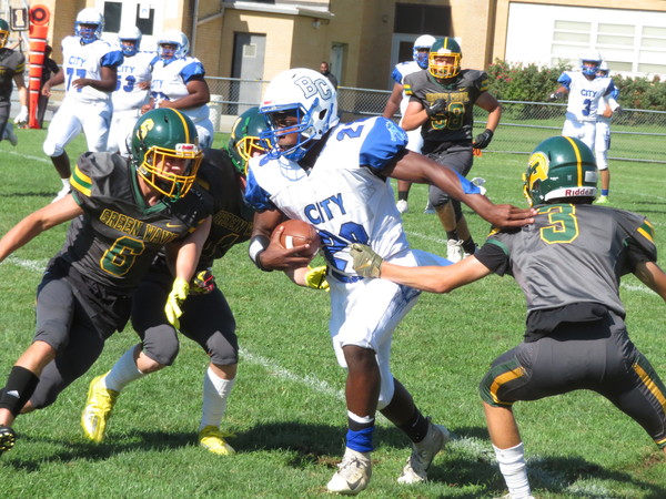 Despite opening loss, Burlington City football showing true grit