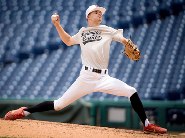 Rancocas Valley’s Bryce Mangene Caps His High School Career in Style