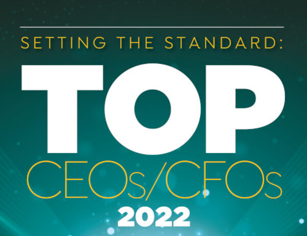 Setting the Standard: Top CEOs/CFOs 2022
