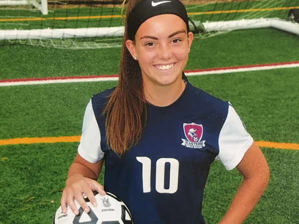 Former Eastern Soccer Star Kelli McGroarty Preparing for the Next Level at La Salle