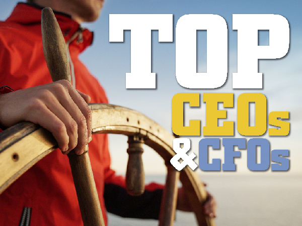 Steering the Ship: Top CEOs/CFOs 2021