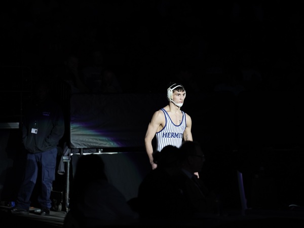 St. Augustine’s Richie Grungo ends wrestling career in style