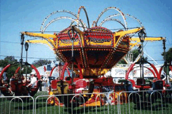 Scary Ride at Carnival