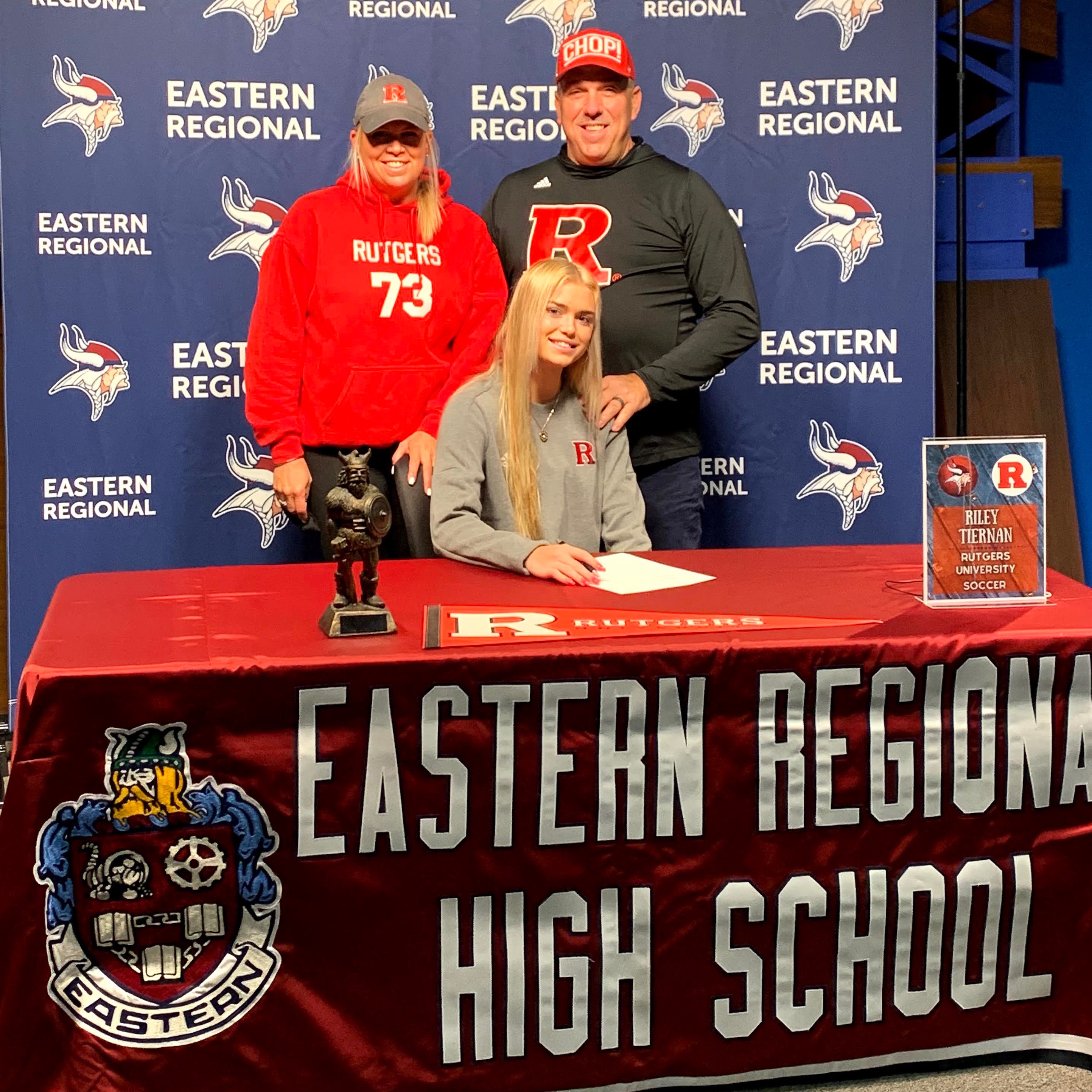 Eastern's Riley Tiernan heads to Rutgers