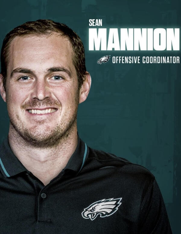 Potential High Upside For Eagles Hiring Young OC Sean Mannion